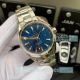 Swiss 8215 Omega Seamaster Aqua Terra Watch Replica SS Blue Waved Dial (2)_th.jpg